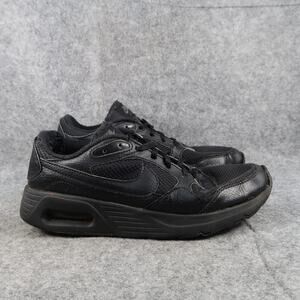 Nike Shoes Youth 6 Air Sneakers Athletic Black Lace Up Sport Casual Trainer